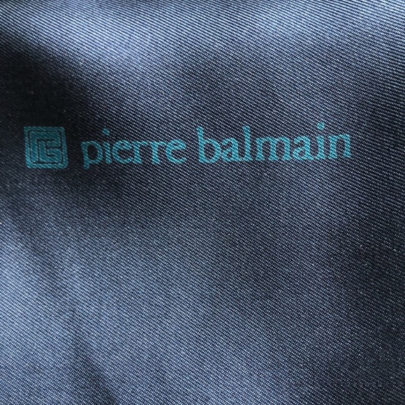 Authentic Vintage Gorgeous Pierre Balmain silk/wool scarf made Italy - Picture 6 of 12